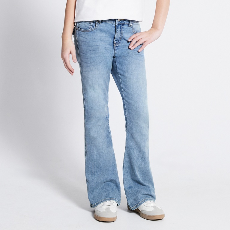 Back pocket bootcut jeans "90`s Boot star" Light used